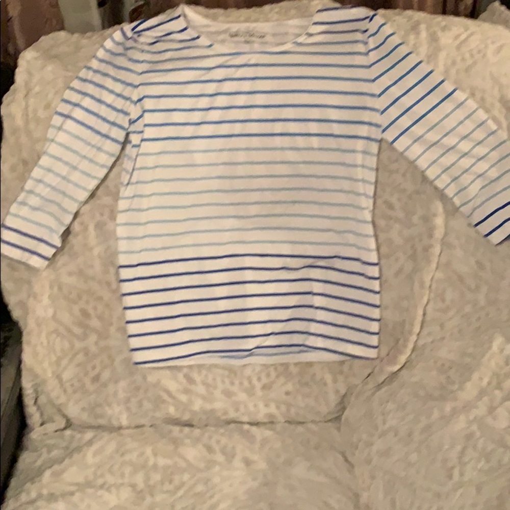 Long sleeve striped tee